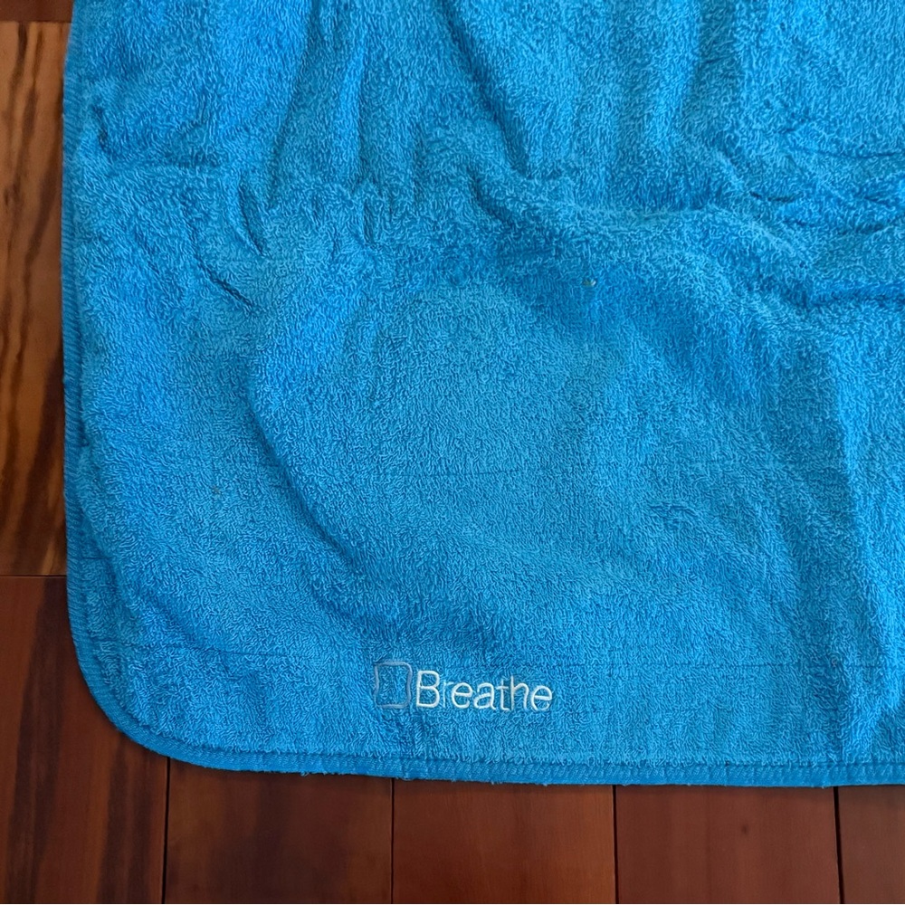 “Breathe” hot yoga mat for ‘26 & 2’ yoga AKA Bikram (If you know you know!)